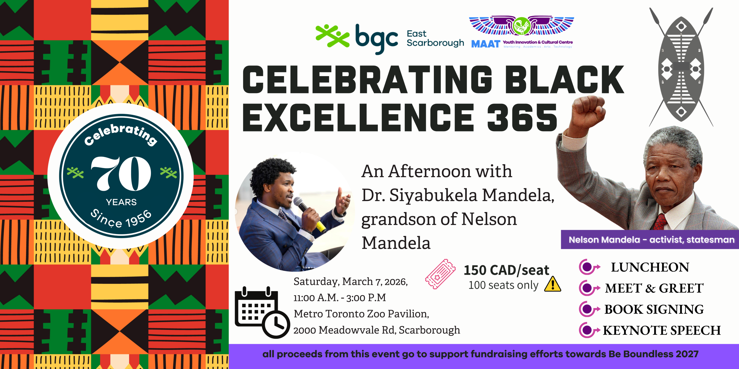 An Afternoon with  Dr. Siyabukela Mandela, grandson of Nelson Mandela